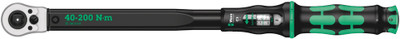 Wera Click-Torque C 3 Push R/L adjustable torque wrench for clockwise and anti-clockwise torque-control, 40-200 Nm 1/2"x40-200mm - Click torque wrench in the unmistakable Wera design Wera Click-Torque C 3 Push R/L adjustable torque wrench for clockwise and anti-clockwise torque-control, 40-200 Nm 1/2"x40-200mm - Click torque wrench in the unmistakable Wera design