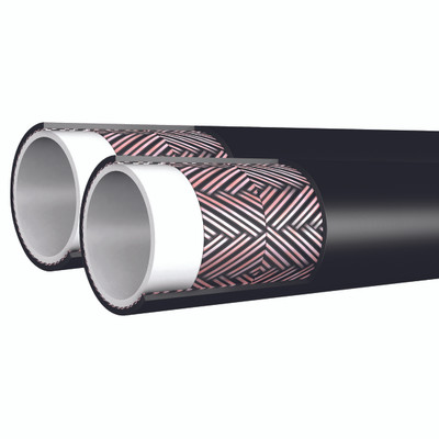 1/4" ID SAE 100R7 Twin Hydraulic Hose 100R7 - 13