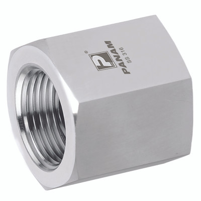 1/4" NPT x 3/4" NPT Female/Female - 1/4" NPT Female x 3/4" NPT Female, 10,000 psi Rated Steel Adaptor, Hexagon Socket, 316 Stainless Steel, Maximum Working Pressure 690 bar, PanamAll images used are for illustrative purposes only 1/4" NPT x 3/4" NPT Female/Female - 1/4" NPT Female x 3/4" NPT Female, 10,000 psi Rated Steel Adaptor, Hexagon Socket, 316 Stainless Steel, Maximum Working Pressure 690 bar, PanamAll images used are for illustrative purposes only