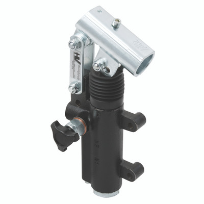 1/2" BSP Female Side and Wall Mount Hand Pump - 1/2" BSP Parallel Female, Side and Wall Mount, Double Acting Pump with Release Knob, 20cm³ Displacement, to Suit Single Acting Cylinder, Cast Iron, Maximum Working Pressure 350 bar, FT ProAll images used 1/2" BSP Female Side and Wall Mount Hand Pump - 1/2" BSP Parallel Female, Side and Wall Mount, Double Acting Pump with Release Knob, 20cm³ Displacement, to Suit Single Acting Cylinder, Cast Iron, Maximum Working Pressure 350 bar, FT ProAll images used