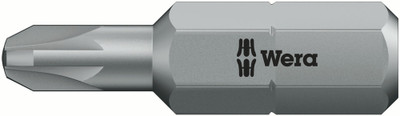 Wera 855/1 RZ bits PZ 2x25mm - Application: Dry wall Pozidriv screws Drive: 1/4" hexagon, suitable for DIN ISO 1173-D 6 Wera 855/1 RZ bits PZ 2x25mm - Application: Dry wall Pozidriv screws Drive: 1/4" hexagon, suitable for DIN ISO 1173-D 6