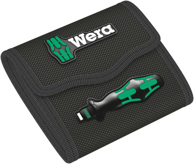 Wera 9422 Folding pouch for 33-piece Kraftform Kompakt sets, empty 135.0x120.0mm - All images used are for illustrative purposes only Wera 9422 Folding pouch for 33-piece Kraftform Kompakt sets, empty 135.0x120.0mm - All images used are for illustrative purposes only