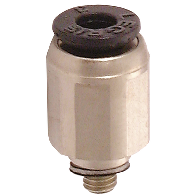 12MM OD TUBE X 1/4" BSPP MALE STUD - 1/4" BSP Parallel Male x 12mm Outside Diameter, LF3000 Metric Push-in Tube Fitting, Hexagonal, Stud, Plastic/Brass Nickel Plated, Working Temperature -20Ã‚Â°C to +80Ã‚Â°C, Maximum Working Pressure 20 bar, Parker Legris