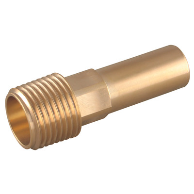 MALE STEM ADAPTOR 22MM TO 3/4"BSPT - 3/4" BSP Tapered Male x 22mm Outside Diameter, Fast-track Ring Main System, Stem Adaptor, Working Temperature -20Ã‚Â°C to +70Ã‚Â°C, Maximum Working Pressure 7 bar, John GuestAll images used are for illustrative purp