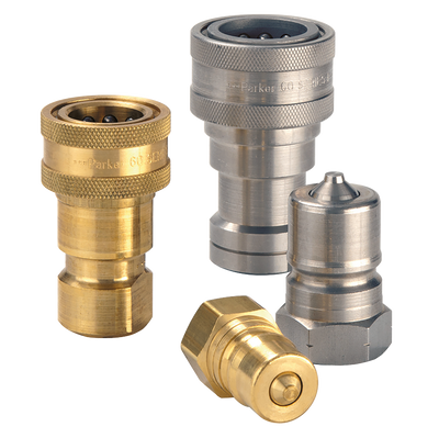 1/2" NPT Female Plug - 1/2" NPT Female, Valved, Hydraulic Quick Release, Plug, ISO B Profile, 316 Stainless Steel, Nitrile Seal, ISO 7241-1 A Standard, Working Temperature -25�C to +120�C, Maximum Working Pressure 200 bar, FT ProAll images used are 1/2" NPT Female Plug - 1/2" NPT Female, Valved, Hydraulic Quick Release, Plug, ISO B Profile, 316 Stainless Steel, Nitrile Seal, ISO 7241-1 A Standard, Working Temperature -25�C to +120�C, Maximum Working Pressure 200 bar, FT ProAll images used are