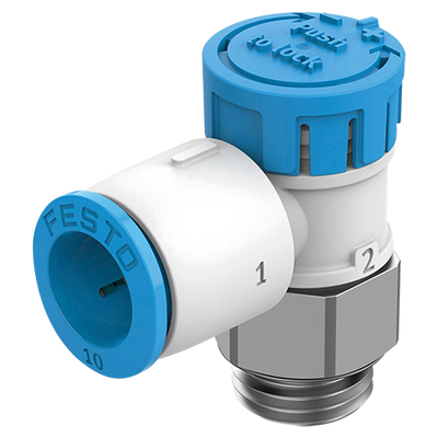 ONE WAY ELBOW EXHAUST VALVE 1/8 BSPT 4MM - ONE WAY ELBOW EXHAUST VALVE 1/8 BSPT 4MM, FESTO PARTS **All images used are for illustrative purposes only