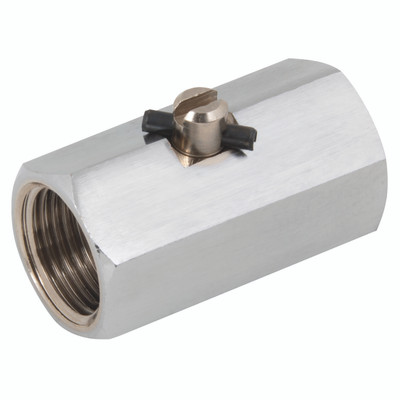 1/4"BSP Brass Ball Valve BSPP Screw driver Slot Piece Bronze - 1/4" BSP Parallel Female, Type MVS, Screwdriver Slot, Mini Ball Valve, Brass, PTFE Seal, Standard UNI ISO228/1, Working Temperature -20ï¿½C to +150ï¿½C, Maximum Working Pressure 15 bar, FT Pro