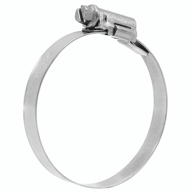 MIKALOR STAINLESS STEEL HOSECLIP 30-45MM - 30mm Minimum Diameter x 45mm Maximum Diameter, W5 ASFA L, Worm Drive Clip, 9mm Band Width, 316 Stainless Steel Band, 316 Stainless Steel Housing, Stainless Steel Screw, MikalorAll images used are for illustrat