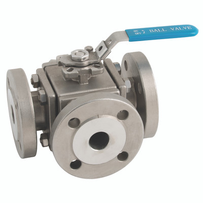 3" PN16 FLANGE D/MNT SS 3W T-PRT FBBV - 3" PN16 Flange, 3 Way, Direct Mount Full Bore Ball Valve,  T Port, Stainless Steel, Viton Seal Material, RTFE Seat Material, Working Temperature -20°C to +200°C, Maximum Working Pressure 16 bar, HaitimaAll imag 3" PN16 FLANGE D/MNT SS 3W T-PRT FBBV - 3" PN16 Flange, 3 Way, Direct Mount Full Bore Ball Valve,  T Port, Stainless Steel, Viton Seal Material, RTFE Seat Material, Working Temperature -20°C to +200°C, Maximum Working Pressure 16 bar, HaitimaAll imag