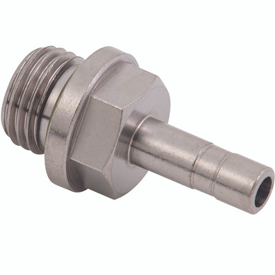 FOOD GRADE STEM ADAPTOR 10MM TO G3/8 - 1/4" BSP Parallel x 10mm Outside Diameter, Male Stem Adaptor, Brass Nickel Plated, Working Temperature -20° C to +150°C, Working Pressure -0 FOOD GRADE STEM ADAPTOR 10MM TO G3/8 - 1/4" BSP Parallel x 10mm Outside Diameter, Male Stem Adaptor, Brass Nickel Plated, Working Temperature -20° C to +150°C, Working Pressure -0