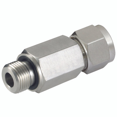 LONG MALE CONN 5/16 OD 1/2-20 SAE/MS - 1/2"-20 SAE/MS Male, Hydraulic 316 Stainless Steel Twin Ferrule Imperial Compression Fitting, (Long), Stud Coupling, To Suit 5/16" Outside Diameter, PanamAll images used are for illustrative purposes only
