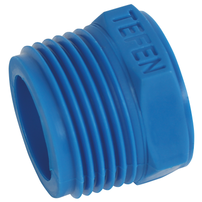 3/4" BSPT Male x 1/2" BSPT Female Reducing Bush - 3/4" BSP Taper Male x 1/2" BSP Taper Female, Nylon Fitting, Bush, Reducing, Working Temperature 0°C to +100°C, Maximum Working Pressure 14 bar at 20°C, TefenAll images used are for illustrative 3/4" BSPT Male x 1/2" BSPT Female Reducing Bush - 3/4" BSP Taper Male x 1/2" BSP Taper Female, Nylon Fitting, Bush, Reducing, Working Temperature 0°C to +100°C, Maximum Working Pressure 14 bar at 20°C, TefenAll images used are for illustrative