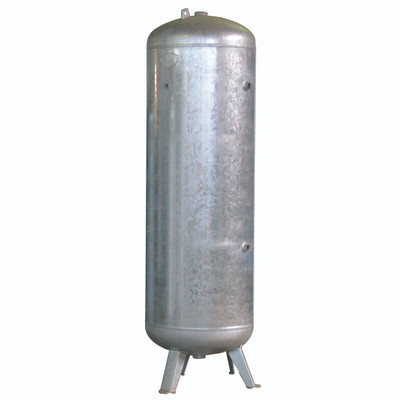 VERTICAL AIR RECEIVER 2000L GALVANISEDANISED - 2000 Litre Capacity, Compressed Air Receiver, BSP Parallel Ported, Galvanised, Vertical with Fixing Bracket, Width 1100mm, Height 2490mm, Weight 394Kg, Working Temperature -10Â¬âˆžC to +50Â¬âˆžC, Maximum Work
