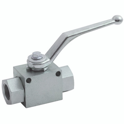 1" BSP Parallel Female Ball Valve 2 Way Standard - 1" BSP Parallel Female, Hydraulic Ball Valve, 2 Way, Standard, 25DN, 113mm Length, Carbon Steel, Working Temperature -20Ã‚Â¬Ã¢Ë†Å¾C to +120Ã‚Â¬Ã¢Ë†Å¾C, Maximum Working Pressure 315 bar, LHAAll images u