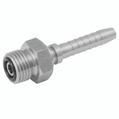 1.7/16" ORFS Male (O-Ring) x Hose Tail 1" Hose ID - 1