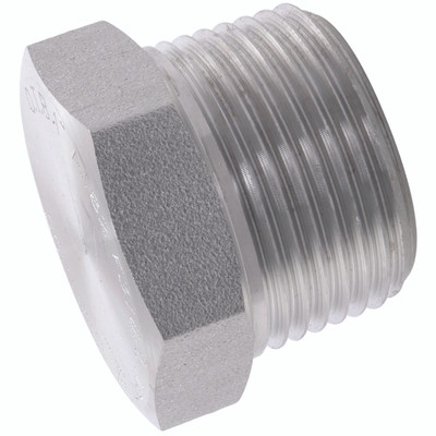 1 BSPT HEX PLUG 6K 316/L - 1" BSP Tapered Male, 3000lb Pipe Fitting, Hexagon Head Plug, 316 Stainless Steel, Working Temperature -100°C to +525°C, Maximum Working Pressure 207 bar, JaymacAll images used are for illustrative purposes only 1 BSPT HEX PLUG 6K 316/L - 1" BSP Tapered Male, 3000lb Pipe Fitting, Hexagon Head Plug, 316 Stainless Steel, Working Temperature -100°C to +525°C, Maximum Working Pressure 207 bar, JaymacAll images used are for illustrative purposes only