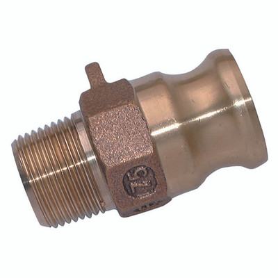 CAMLOCK TYPE F BRASS 1" - 1" BSP Tapered Male, Cam & Groove Quick Coupling, Type F, Plug, Brass, Maximum Working Pressure 17 bar, JaymacAll images used are for illustrative purposes only CAMLOCK TYPE F BRASS 1" - 1" BSP Tapered Male, Cam & Groove Quick Coupling, Type F, Plug, Brass, Maximum Working Pressure 17 bar, JaymacAll images used are for illustrative purposes only