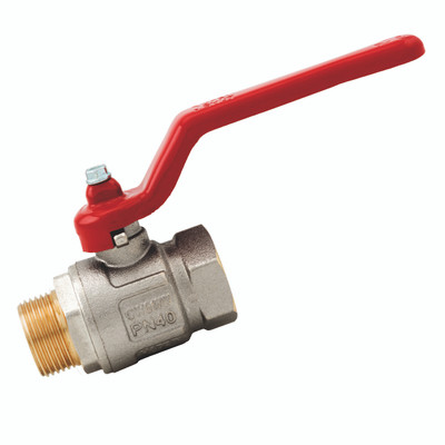 1.1/2" BSPP Brass Ball Valve Full Bore Ball Valves - 1