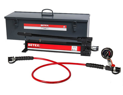 AHP703 Hand pump Set BETEX  incl. Steel Storage Case - All images used are for illustrative purposes only