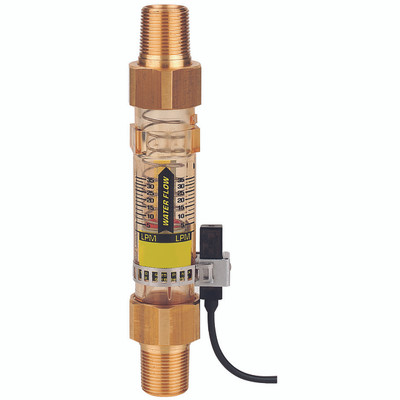 20-100 L/M WATER ALERT MULTIVLTGE - 3/4" BSP Tapered Male, Water and Flow alert Signal, EZ-VIEW Flow Meter, Flow 20 to 100 Litres per Minute, FT ProAll images used are for illustrative purposes only