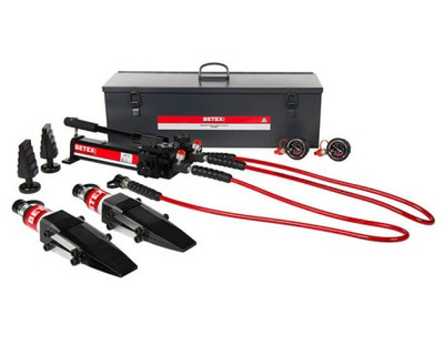 Hydraulic spreader/lifting wedge set BETEX 15 TLS