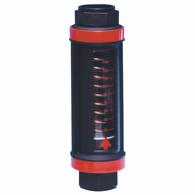 Flow Meter Oil 10 - 150 Litres per Minute - Hydraulic Flow Metering, Oil, Red, Meter, 10 - 150 Litres per Minute, Glass Filled Nylon, Nitrile Seal, Working Temperature +5Ã‚Â°C to +80Ã‚Â°C(Oil)/+5Ã‚Â°C to +60Ã‚Â°C(Water), Maximum Working Pressure 10 bar, P