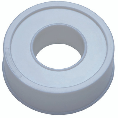 PTFE TAPE 1/2" X 0.075MM X 10MTR WHITE - Joining Compound & Sealant, To BS4375, PTFE Thread Sealing Tape, Length 10 Metres, Gauge 0