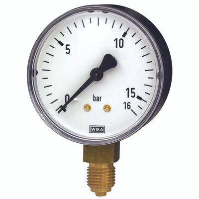 0-40 BAR 50MM 1/8"BSPP BOTT ABS GAUGE - 1/8" BSP Parallel Male, ABS Case, Bottom Connection, 40mm, 50mm & 63mm Diameter, Dry Gauge, 50mm Dial, Working Pressure 0-40 bar, WikaAll images used are for illustrative purposes only 0-40 BAR 50MM 1/8"BSPP BOTT ABS GAUGE - 1/8" BSP Parallel Male, ABS Case, Bottom Connection, 40mm, 50mm & 63mm Diameter, Dry Gauge, 50mm Dial, Working Pressure 0-40 bar, WikaAll images used are for illustrative purposes only