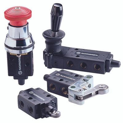 MANUAL LEVER/SPRING BLACK - 1/8" BSP Parallel Female, Valve 5/2, Toggle/Toggle, Manual, Super X Actuated In-line, Black, Working Temperature 0°C to +70°C, Maximum Working Pressure 10 bar, NorgrenAll images used are for illustrative purposes only MANUAL LEVER/SPRING BLACK - 1/8" BSP Parallel Female, Valve 5/2, Toggle/Toggle, Manual, Super X Actuated In-line, Black, Working Temperature 0°C to +70°C, Maximum Working Pressure 10 bar, NorgrenAll images used are for illustrative purposes only