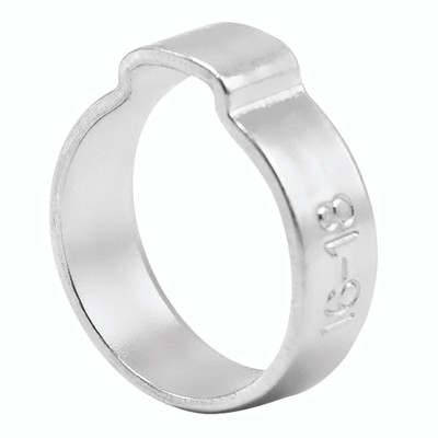 14-16MM   1-EAR HOSE ST/STEEL CLIP - 14mm Minimum Diameter x 16mm Maximum Diameter, 1 Ear, O Clip, Stainless Steel Band, MikalorAll images used are for illustrative purposes only 14-16MM   1-EAR HOSE ST/STEEL CLIP - 14mm Minimum Diameter x 16mm Maximum Diameter, 1 Ear, O Clip, Stainless Steel Band, MikalorAll images used are for illustrative purposes only