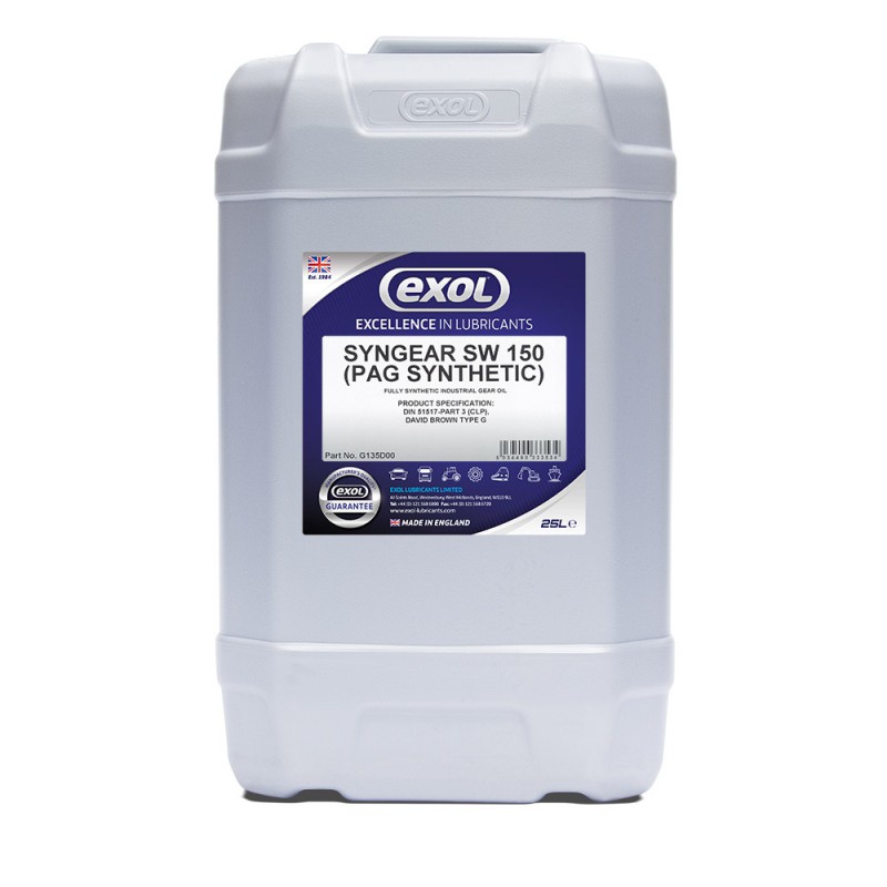 Exol SW Poly Glycol Synthetic Gear Oil 150