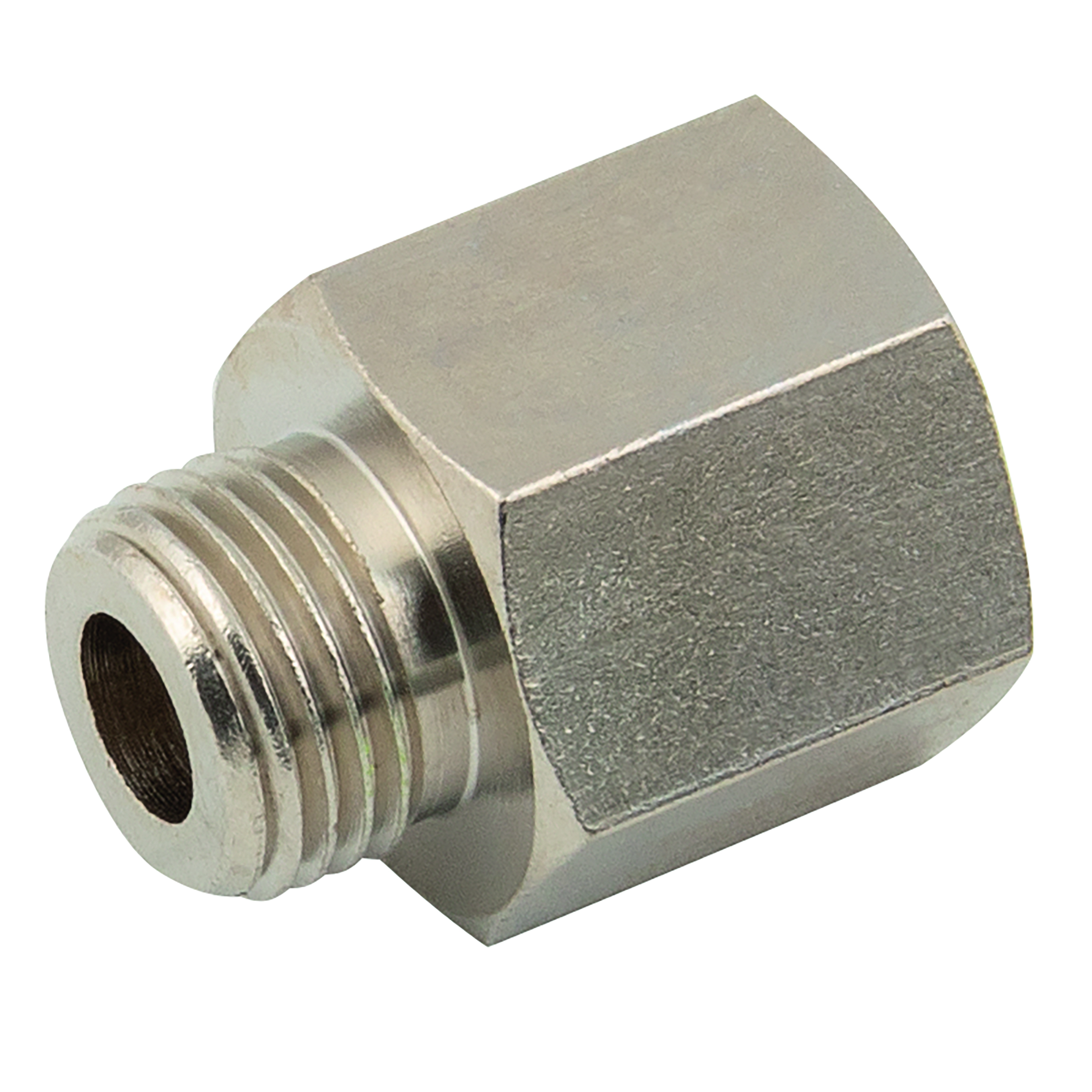 3/8" NPTF Male x 3/8" BSPP Female Adaptor