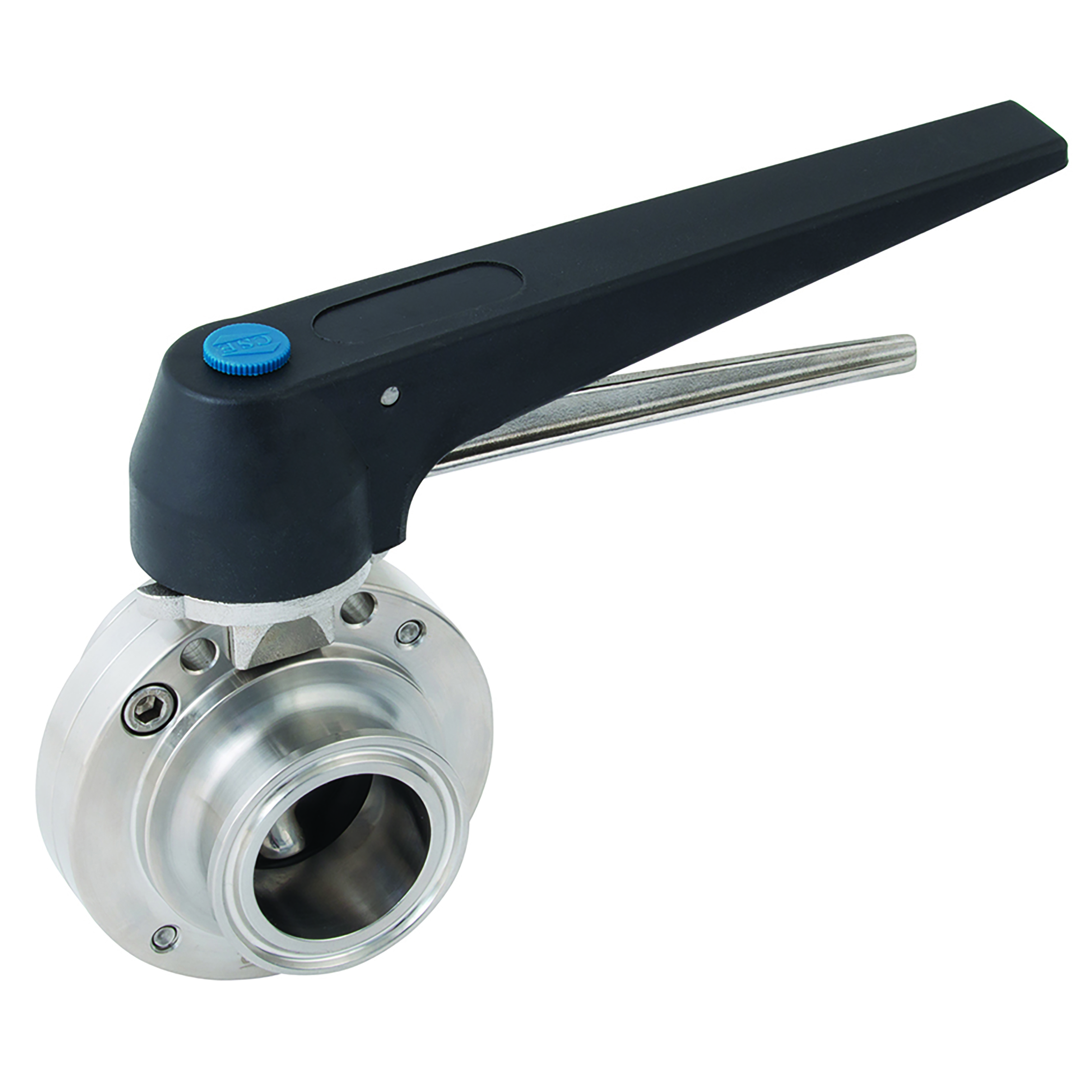 1" CLAMP END SANITARY BUTTERFLY VALVE