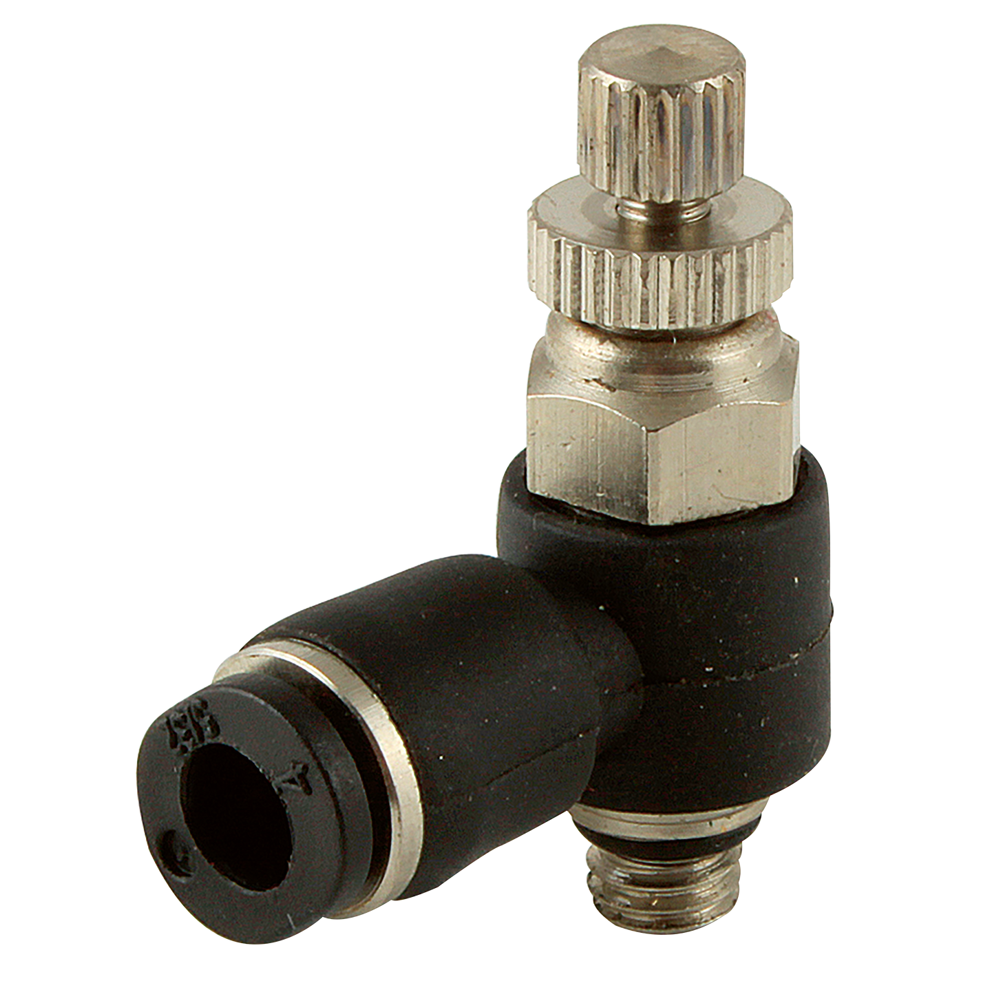 10-32 UNF Male x 5/32" OD Speed Control Valve