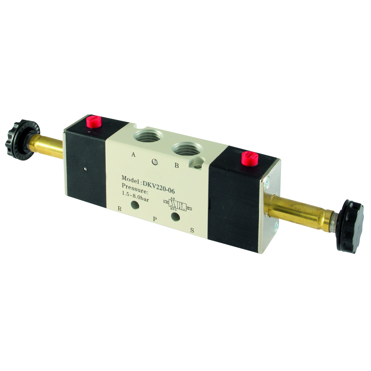 5/2- 1/4" BSPP Solenoid/Solenoid