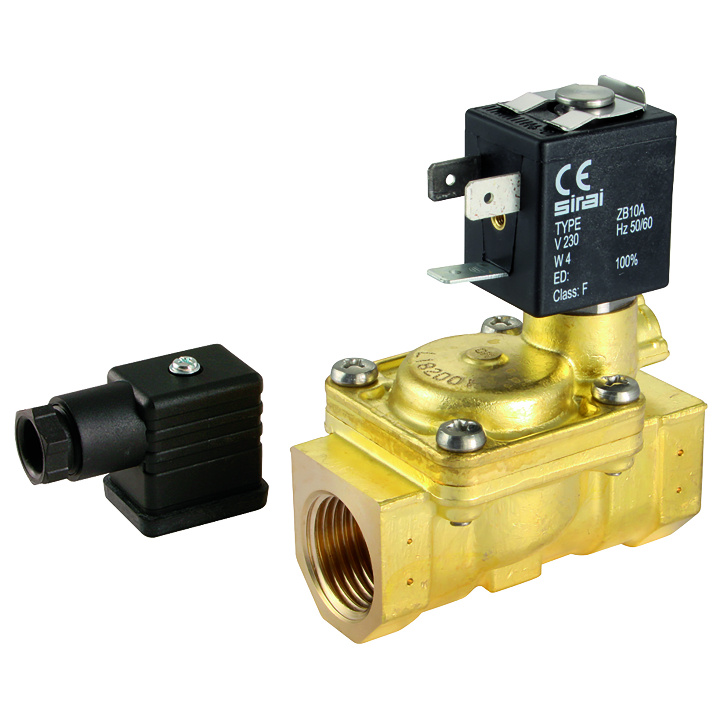 1/2" 2/2 NC SOLENOID VALVE 24V DC