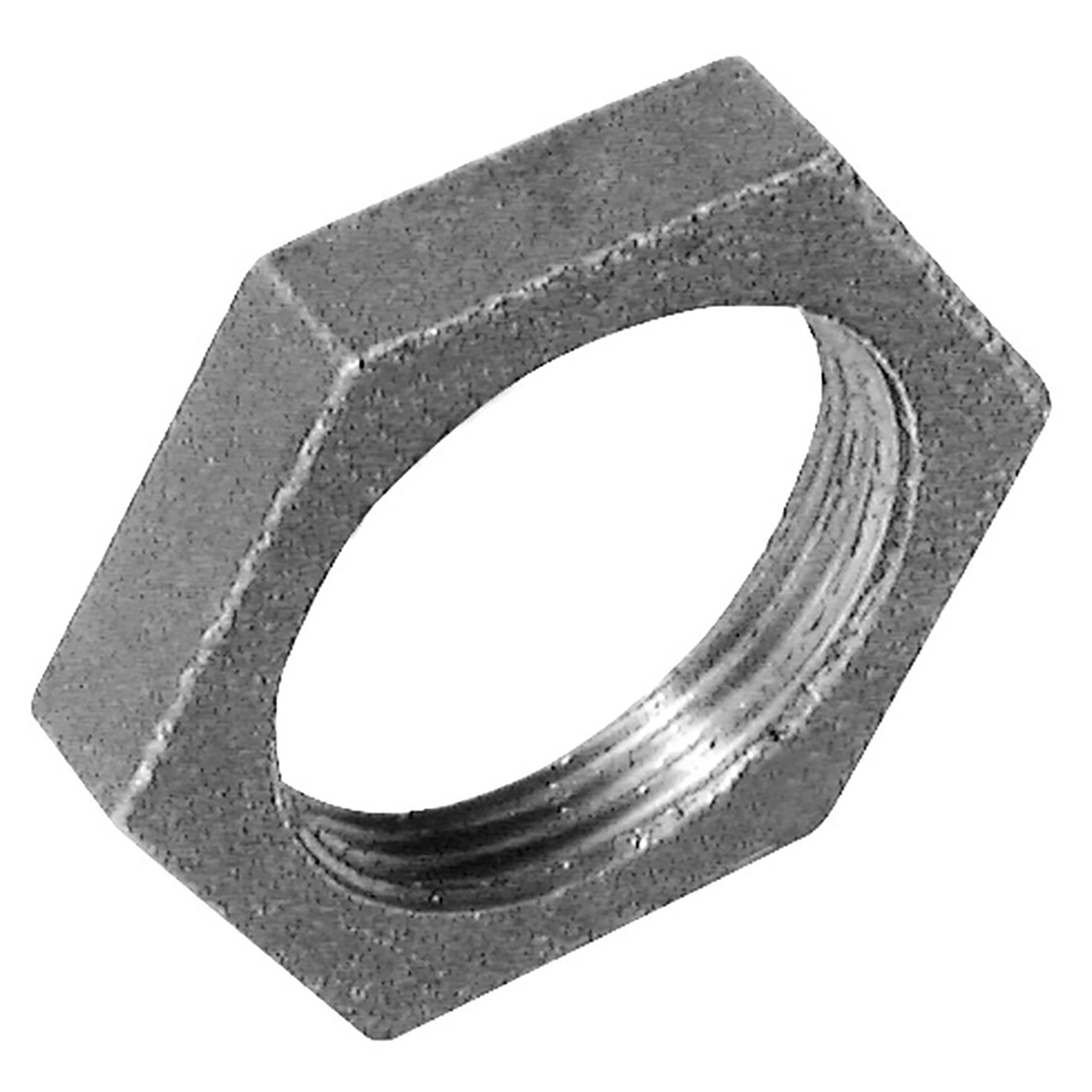 2.1/2" BSPP FEMALE BACKNUT GALVANISED