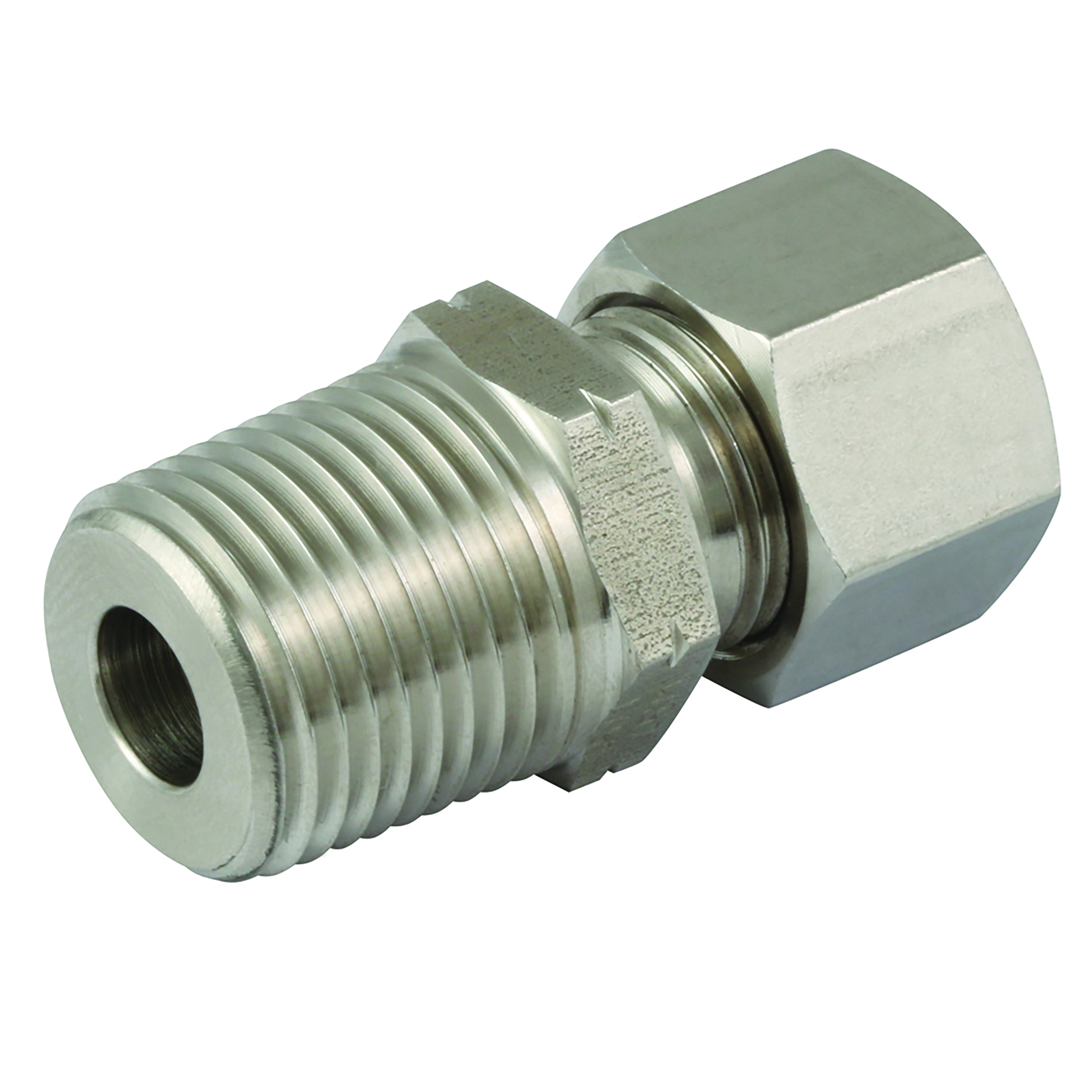 15MM OD X 1/4" NPT MALE STUD(L)316