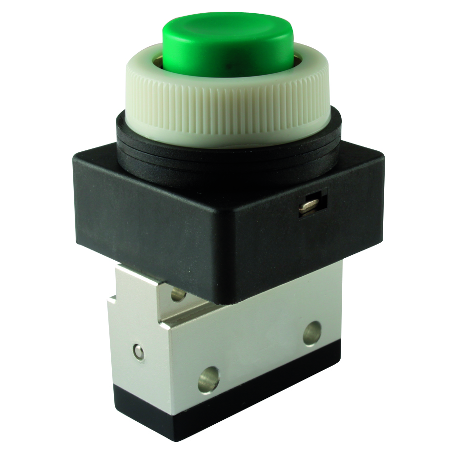 1/8" BSPP 3/2 Micro Push Button Valve