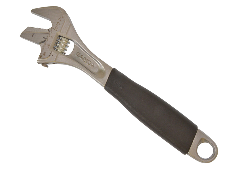 Bahco 9073PC Chrome ERGO™ Adjustable Wrench Reversible Jaw 300mm (12in)