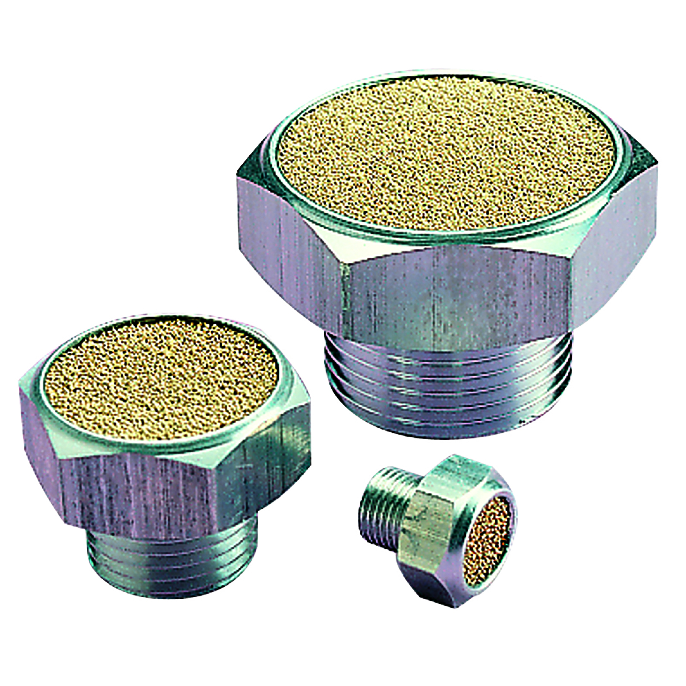 1" BSPP MALE EXHAUST FILTER