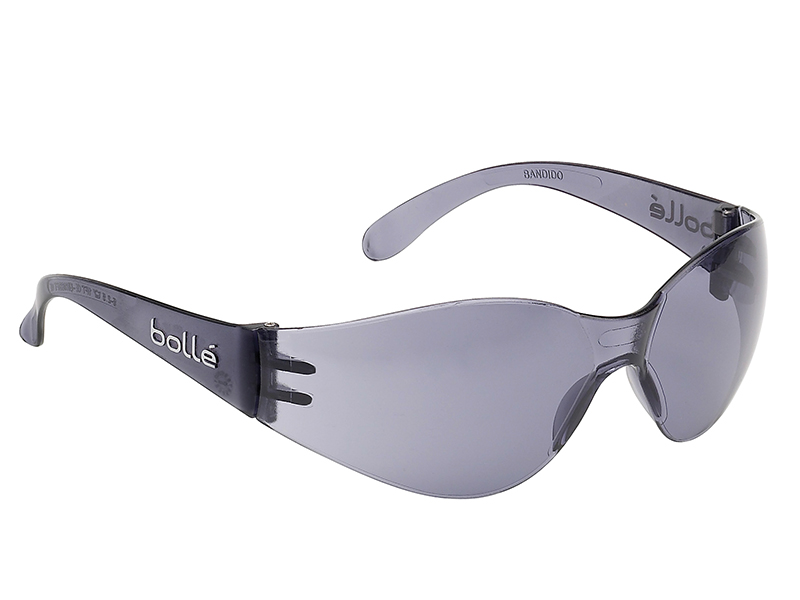 Bolle Safety BANDIDO Safety Glasses - Smoke