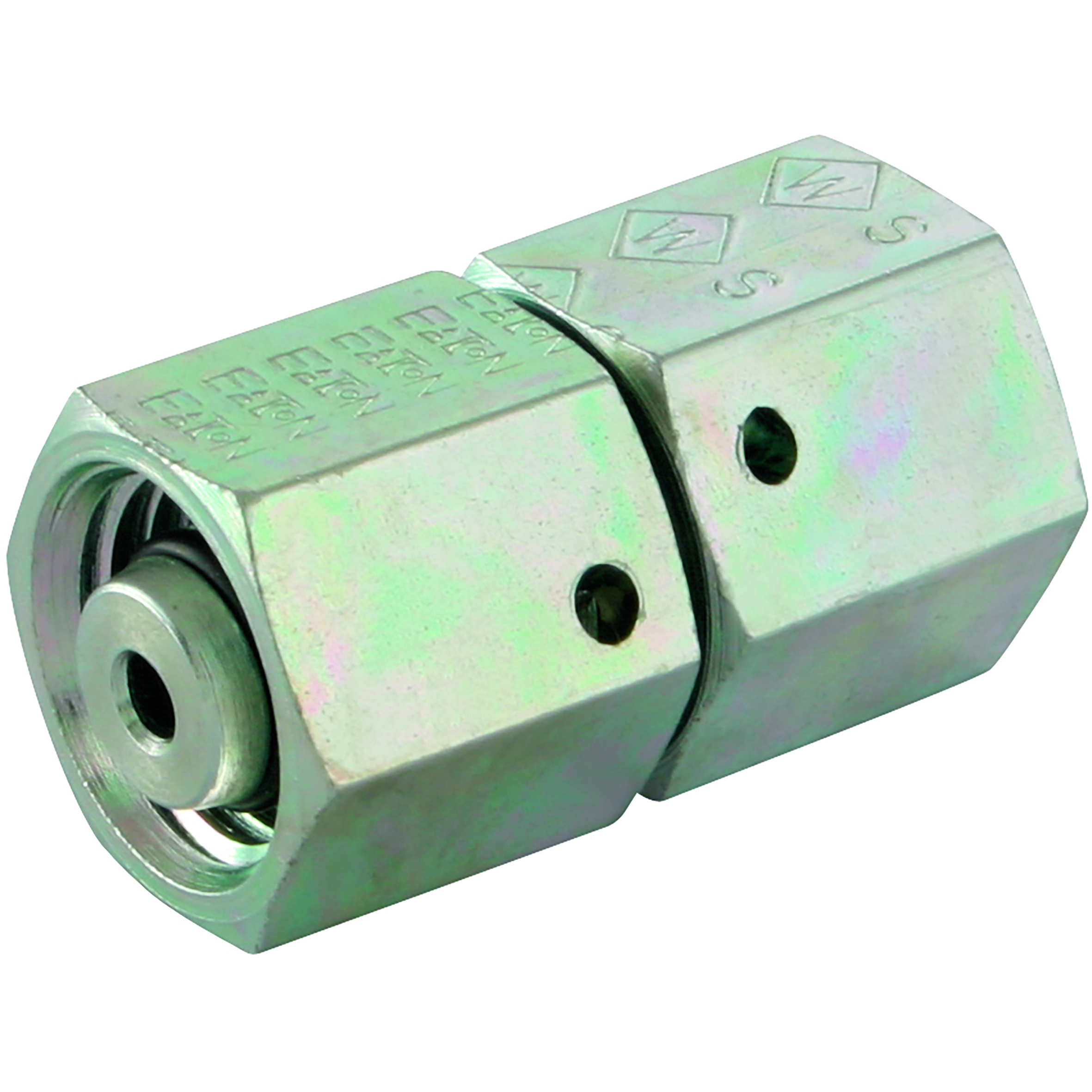 12/12MM OD STRAIGHT SWIVEL COUPLER (L/S)