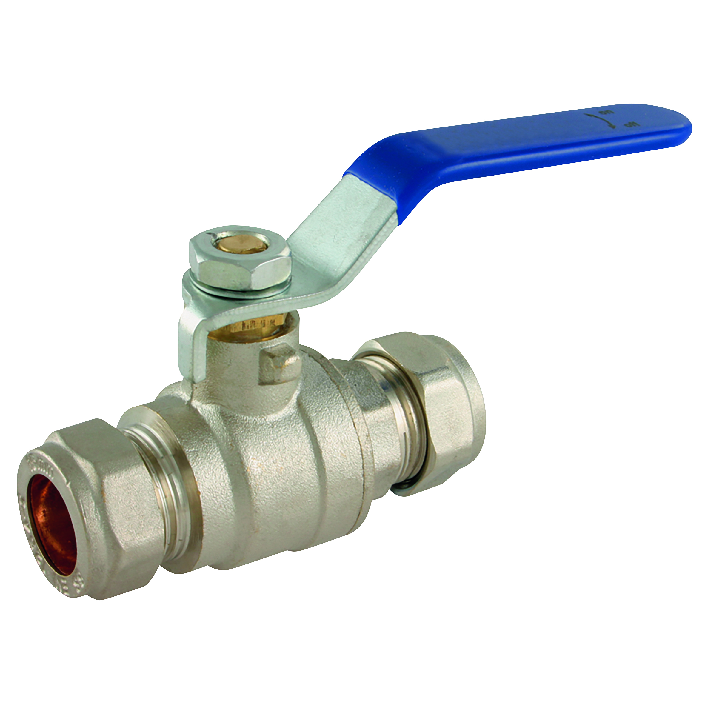 22MM OD PROCOMP B/VALVE BLUE LEVER