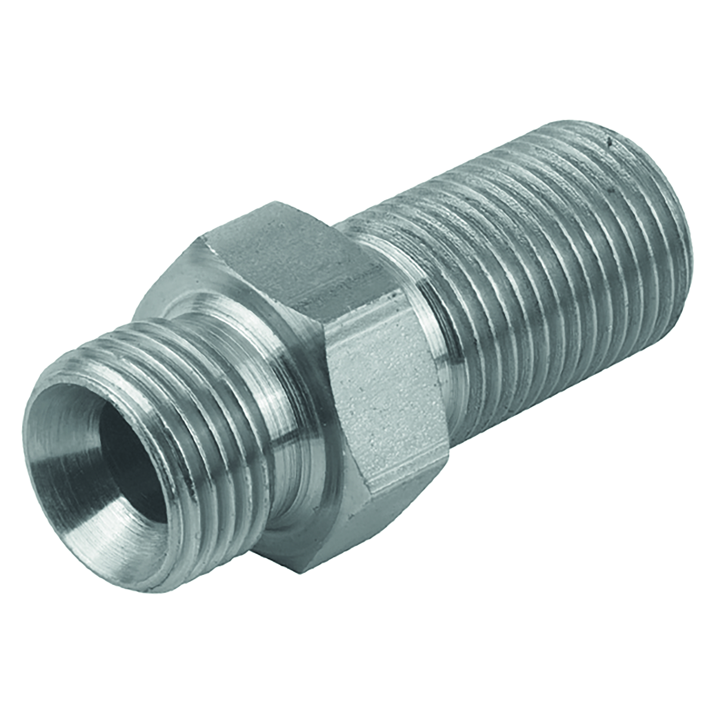 1" BSP EQUAL M/M BULKHEAD 60 CONE ADAP