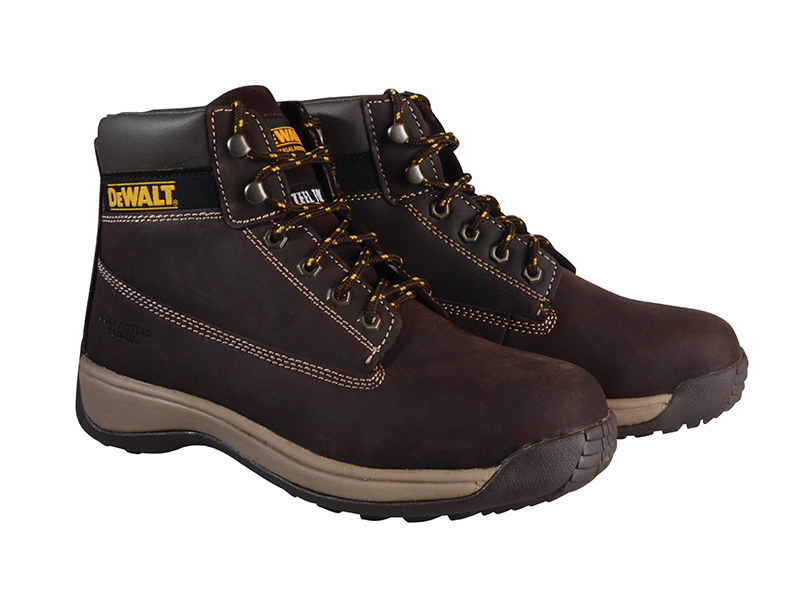 Dewalt Apprentice Hiker Nubuck Boots Brown UK 11 EUR 46