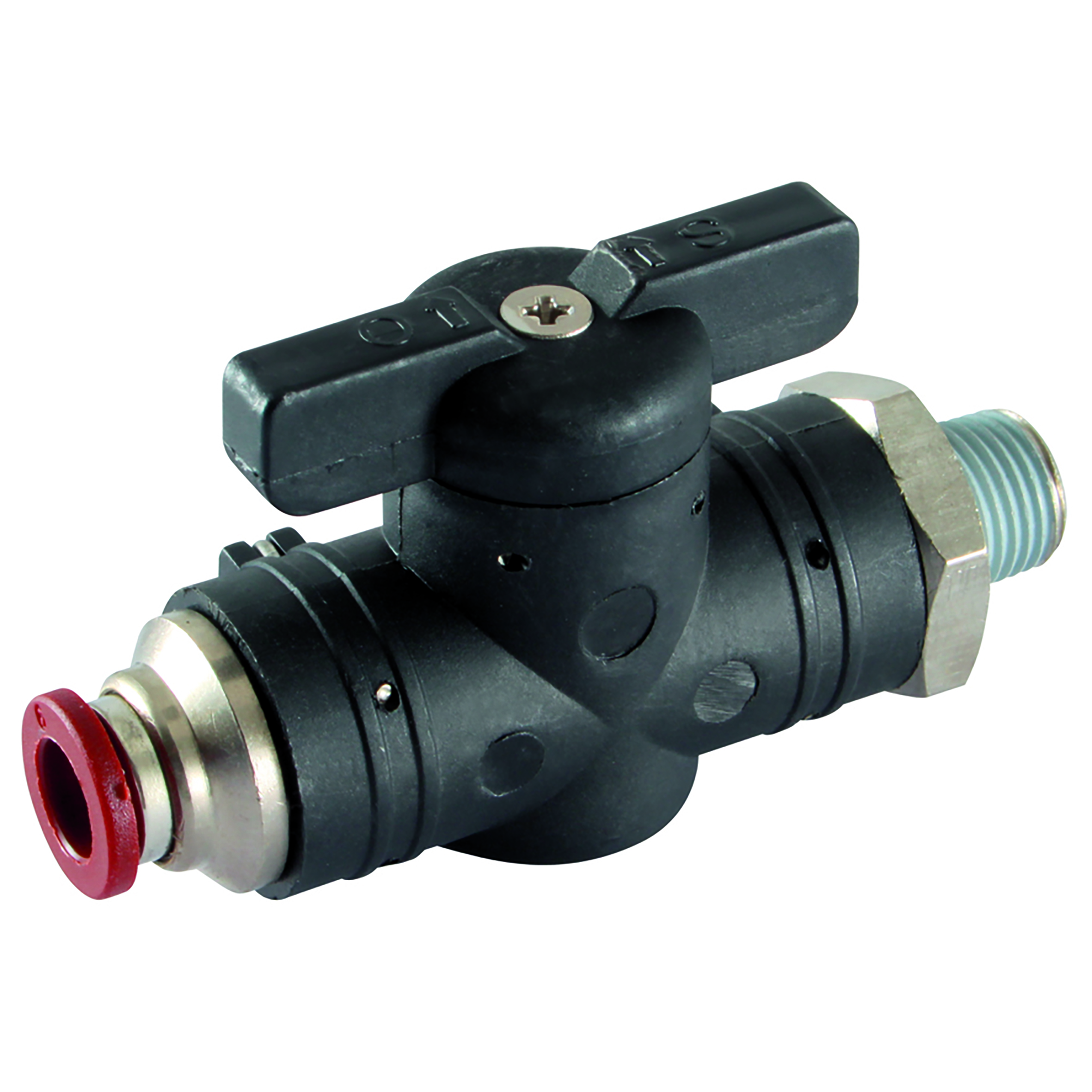 8MM X 3/8" BSPP STRAIGHT BALL VALVE