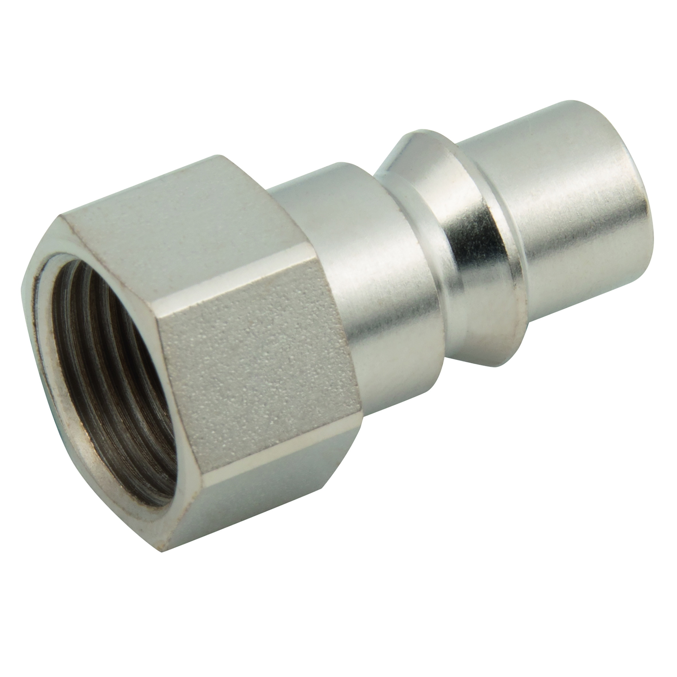 3/8" BSPP FEM  PLUG  STEEL NICKEL PLATED