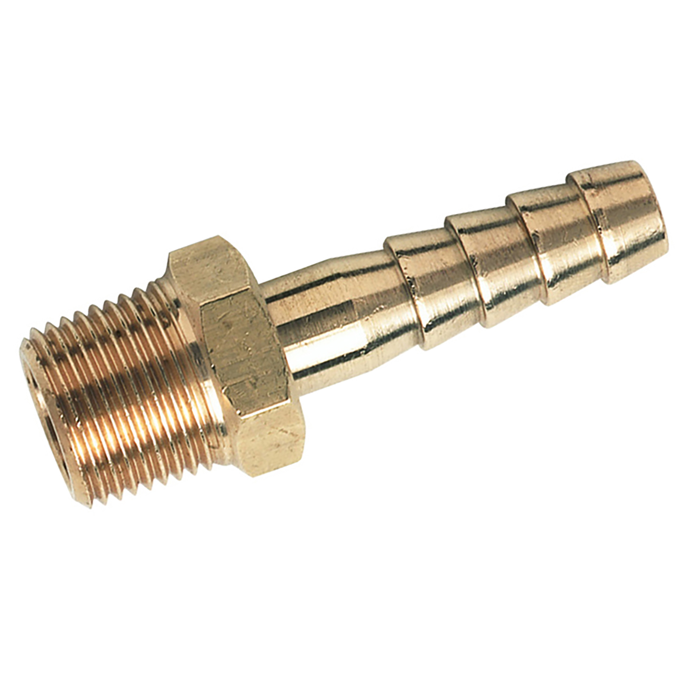 5/8" BSPT MALE X 5/8 " ID HOSE BRASS