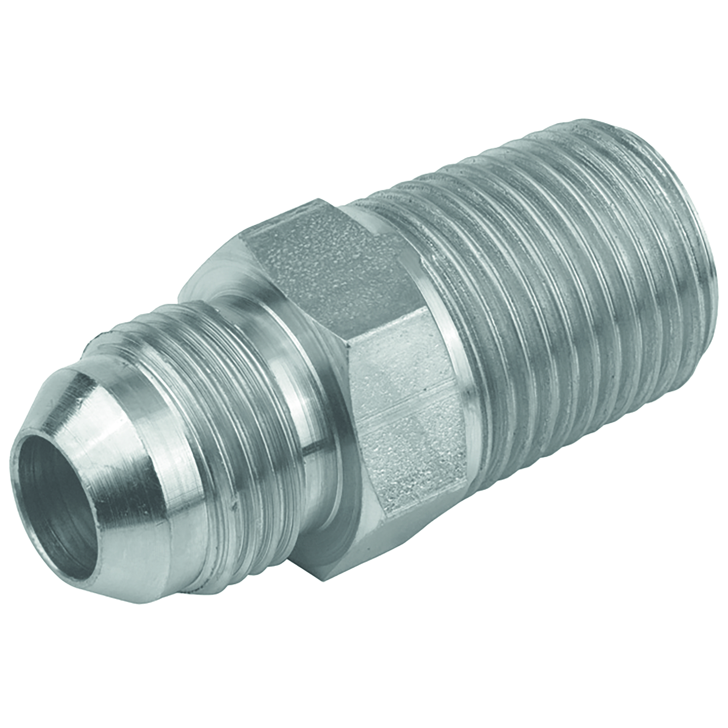 1/4" BSPT X 7/16" JIC M/M STEEL ADAPTOR